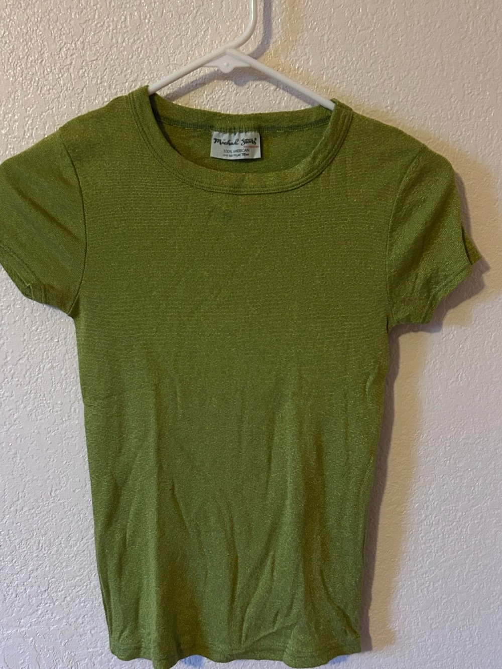 2for1: Michael Stars Shimmer Short Sleeve Crewneck Tee